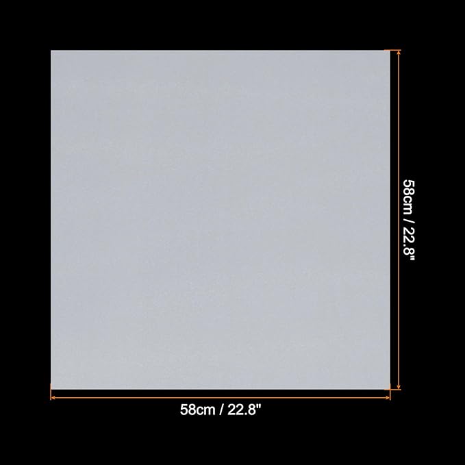 MECCANIXITY Flower Wrapping Fog Paper 22.8x22.8 Inch Waterproof Matte Floral Wrapping Paper for DIY Crafts, Gift/Gift Box Packaging White 20 Pcs