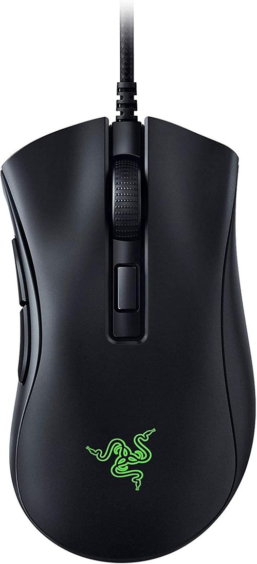 Razer DeathAdder V2 Mini Gaming Mouse - 8500K DPI Optical Sensor - Lightweight 62g Design - Chroma RGB Lighting - Classic Black