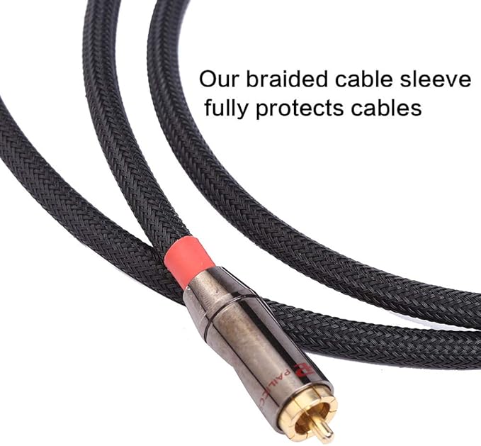 Keco 100ft – 1/8 inch PET Expandable Braided Cable Sleeve – Wire Sleeving for Audio Video and Other Home Device Cable Automotive Wire - Black