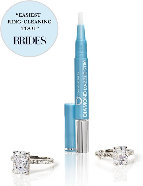 Connoisseurs Diamond Dazzle Stik - Portable Jewelry Cleaner for Rings & Precious Stones - Enhance Sparkle & Shine