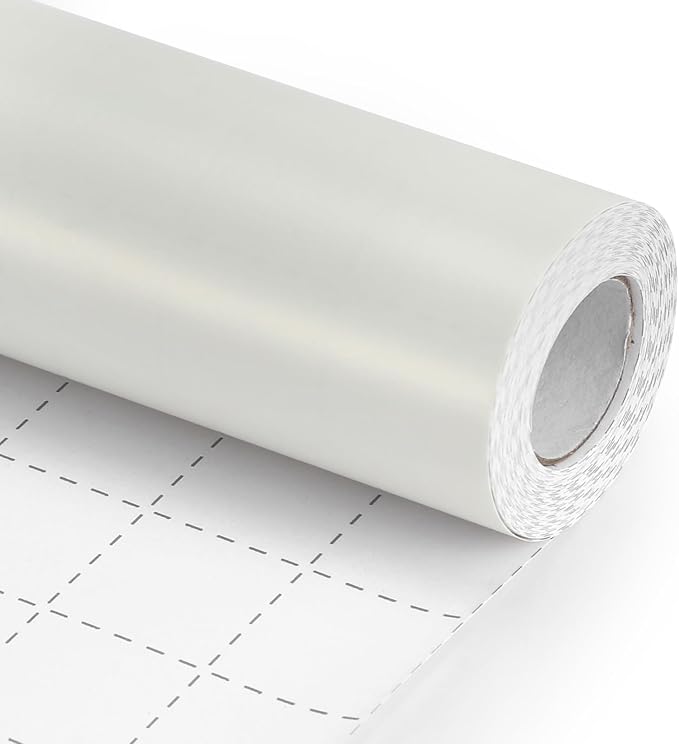 Donyang White Wrapping Paper, 17inch x 33ft Matte Metallic White Solid Color Wrapping Paper Roll, Gift Wrapping Paper for Birthday, Christmas, Baby Shower, Wedding, Valentine's Day, Arts & Crafts