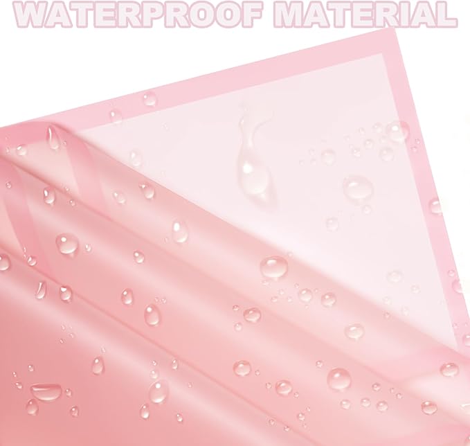 DEWJDFSC 20 Sheets Flower Wrapping Paper,Waterproof Floral Korean Bouquet Wrapping Paper, Florist Supplies, Suitable for Flowers Gift Packaging (Pink-3)