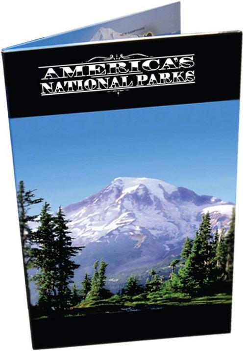 1ST COMMEMORATIVE National Park Quarters - Complete Date Set with Deluxe Color Book