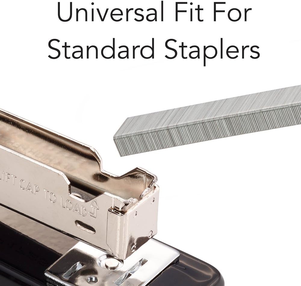 Staples S.F.4 Premium Desktop Stapler Set - Includes Staple Remover & 5000 Staples (1/4” Length)