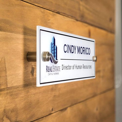 Regine Switzerland Wall Sign Name Plate - 8x2" Personalized Office Decor | Ideal Graduation or Promotion Gift