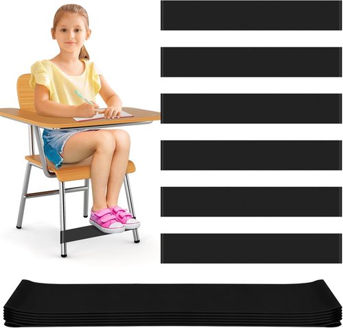 Skiennix 6 Pack Chair Bands for Kids | Sensory Tools for ADHD & Autism | Fidget Solutions for Classroom & Home