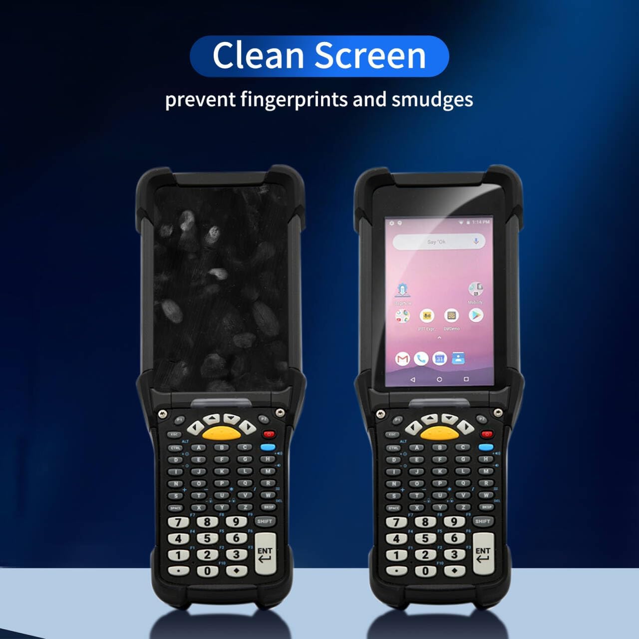 Zebra | 4PCS Tempered Glass Screen Protector - 9H Scratch-Resistant for MC9300 Mobile Computer