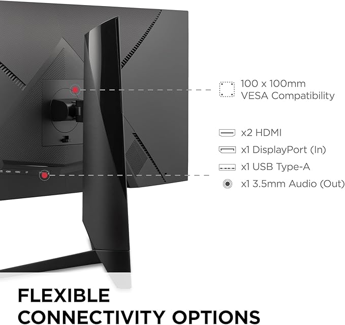 ViewSonic VX3418-2K 34 Inch 21:9 1440p 1ms 165Hz Gaming Monitor with FreeSync Premium, Eye Care, HDMI, DisplayPort and USB