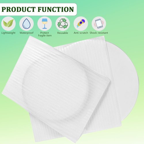 Foam Pouches | 50 Pack 10x12 Inch Cushion Wrap for Fragile Items - Ideal for Mugs, Glasses, Dishes
