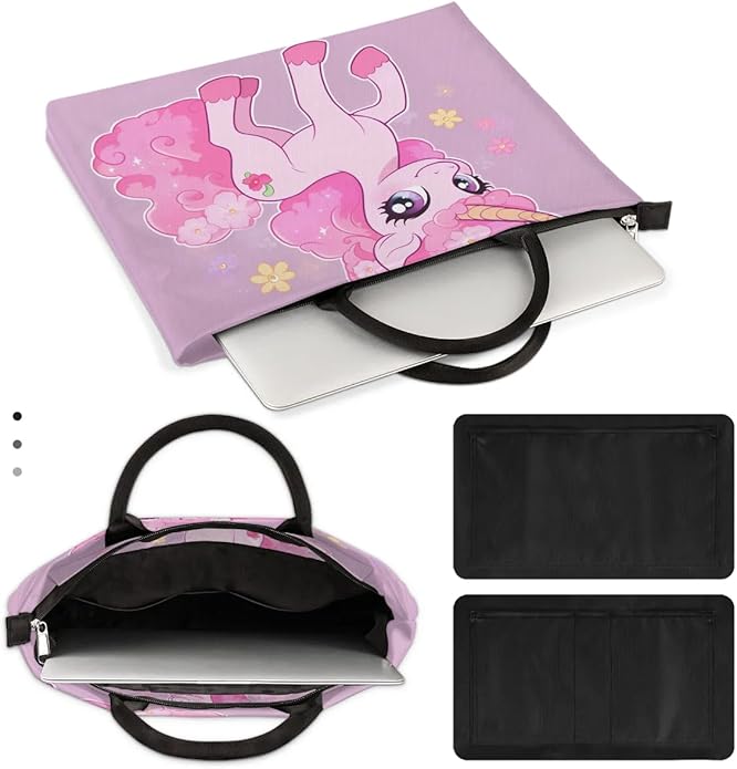 Hsnar 15.6 Laptop Case Briefcase Handbag with Accessory Pocket Slim Laptop Bag Laptop Sleeve