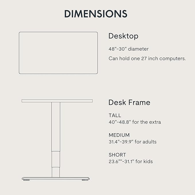 FLEXISPOT E6 MAX Dual Motor 3 Stages Standing Desk 48x30 Inch Whole-Piece Board Electric Height Adjustable Stand Up Desk 150KG Load Capacity(White Frame + White Desktop)