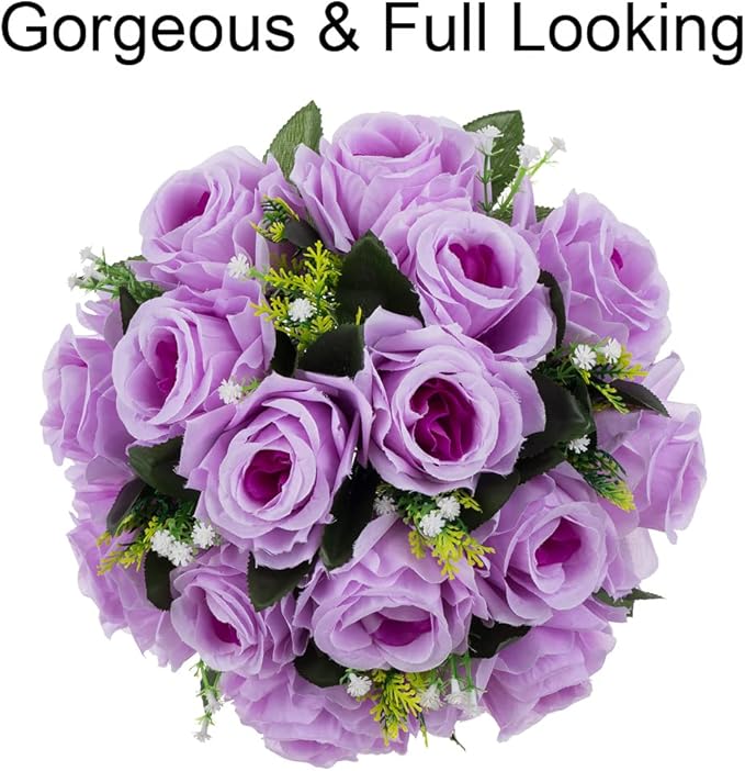 Flower Centerpieces for Wedding Tables: Wedding Table Decorations Lilac Flower Balls Centerpieces for Engagement Cerebration Party Center Pieces 10 Packs