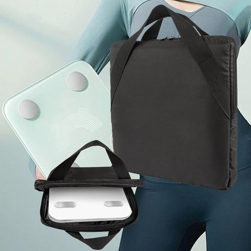 Colaxi Digital Bathroom Scale Carrying Bag - Zip Storage for Most Body Composition Monitors