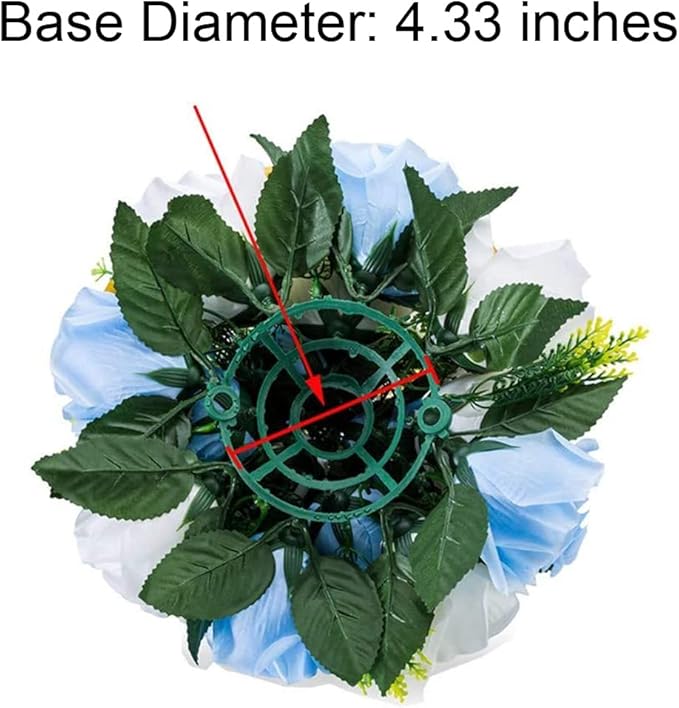 Flower Centerpieces for Wedding Tables: Wedding Table Decorations Blue & White Flower Balls Centerpieces for Engagement Cerebration Party Center Pieces 6 Packs