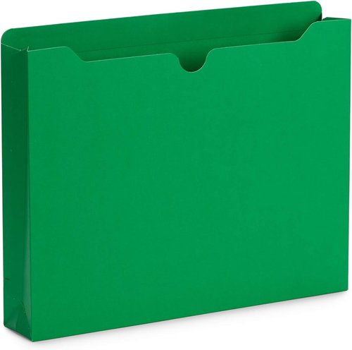 Blue Summit Supplies Expanding File Jacket Folders - 2 Inch, 50 Pack, Heavy Duty, Assorted Colors