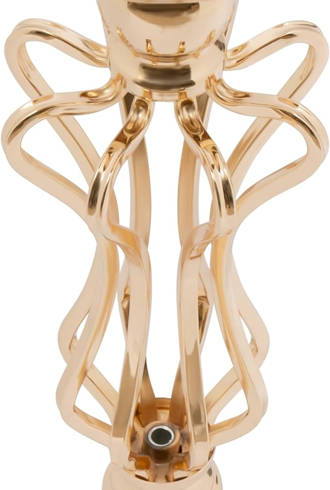 10Pcs Gold Flower Vase for Wedding Table Centerpieces 21.7" Tall Large Metal Flower Trumpet Vases DIY Flower Display Organizer for Anniversary Decor(10Pcs/Gold)