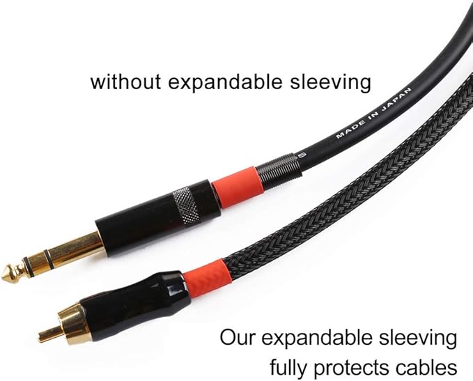 25ft - 1/2 inch PET Expandable Braided Sleeving – Black – Alex Tech Braided Cable Sleeve
