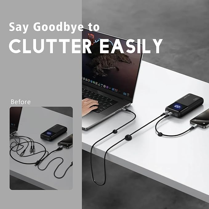 Black Cable Clips 9 PCS, Adhesive Cable Organizer Phone Charging Cord Holder, Wire Organizer for Desk