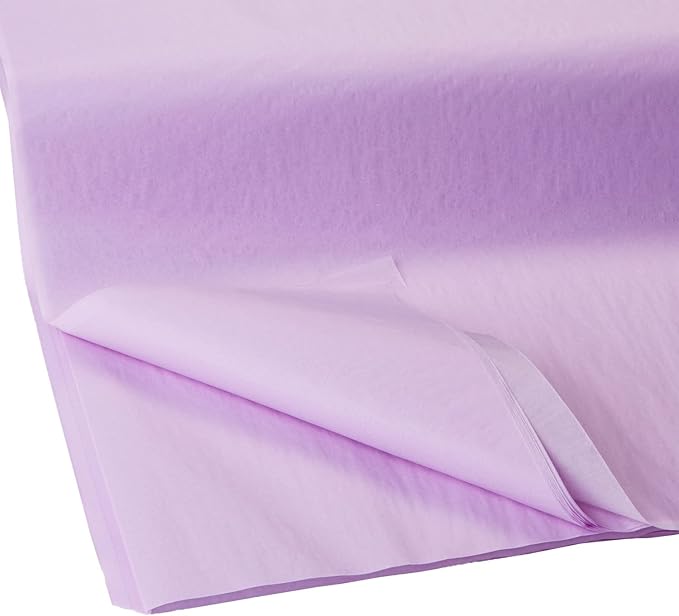 Jillson Roberts Bulk 20 x 30 Inches Recycled Tissue, Lilac, 480 Unfolded Sheets (BFT61)