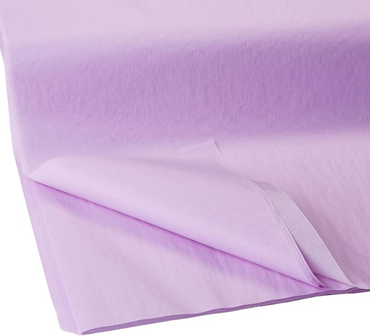 Jillson Roberts Bulk 20 x 30 Inches Recycled Tissue, Lilac, 480 Unfolded Sheets (BFT61)
