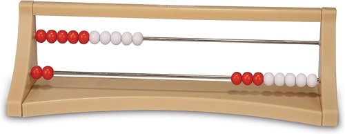 Learning Resources 2-Row Rekenrek Counting Frame - Enhance Early Math Skills for Ages 5+