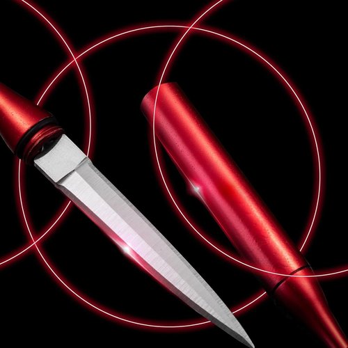 Baseball Shape Metal Letter Opener - Ergonomic Grip & Stylish Design for Office Use