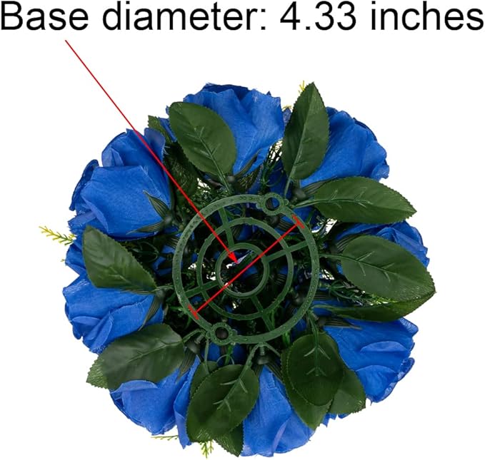 Flower Centerpieces for Wedding Tables: Wedding Table Decorations Royal Blue Flower Balls Centerpieces for Engagement Cerebration Party Center Pieces 6 Packs