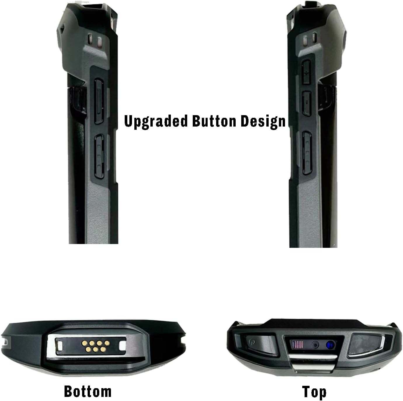 Zebra Rugged Protective Case for TC51/TC52/TC56 | Durable Holster with Strap & Bumper (Black)
