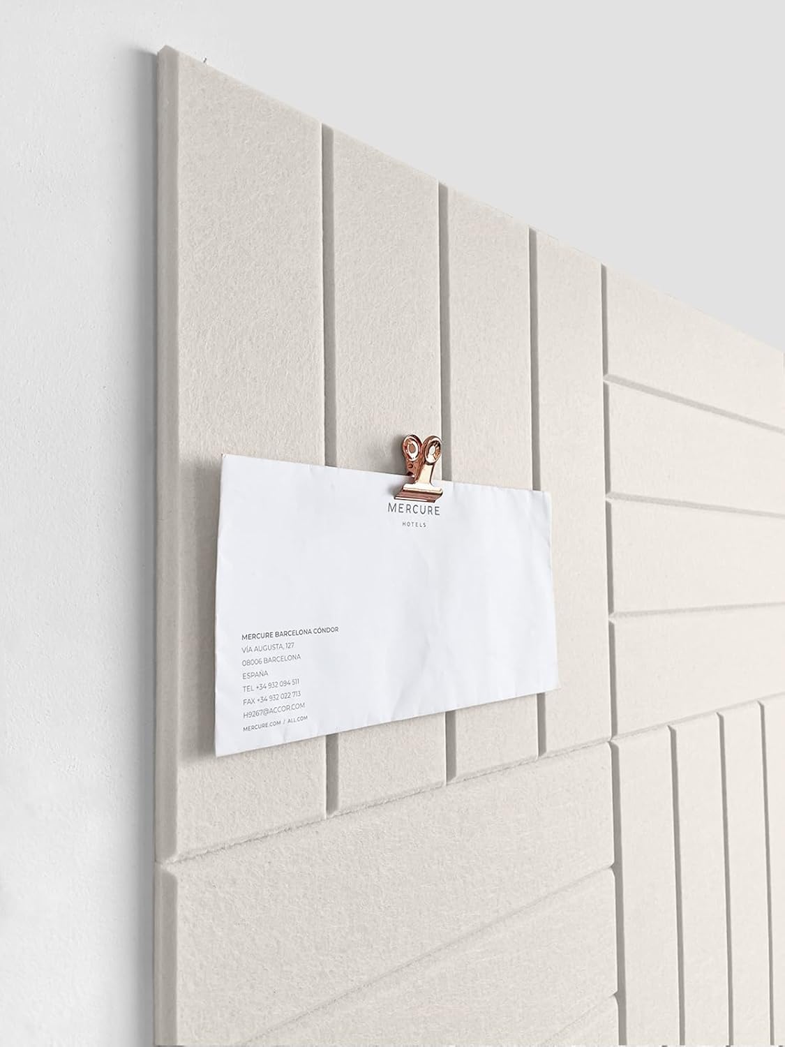 Skiennix Felt Bulletin Board Tiles - Modern Cork Board Alternative | Aesthetic Wall Panels for Home & Office | 12-Pack Beige