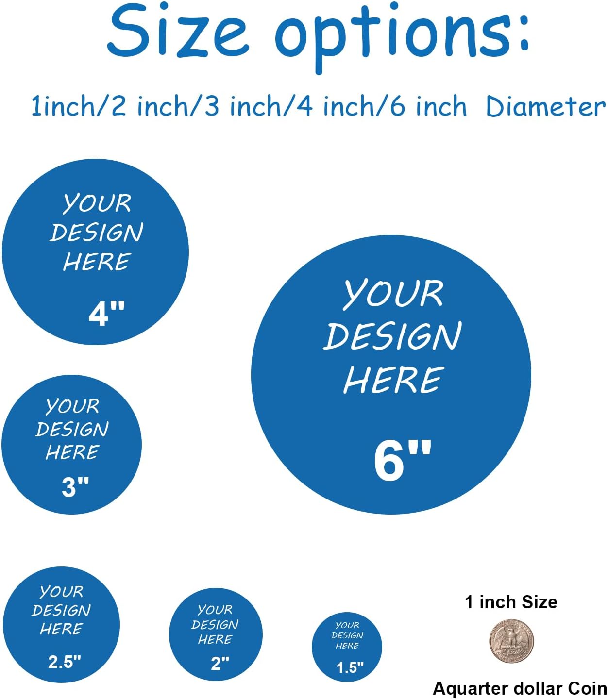 Skiennix Custom Vinyl Stickers Roll - Personalized Business Labels, Waterproof & Dishwasher Safe