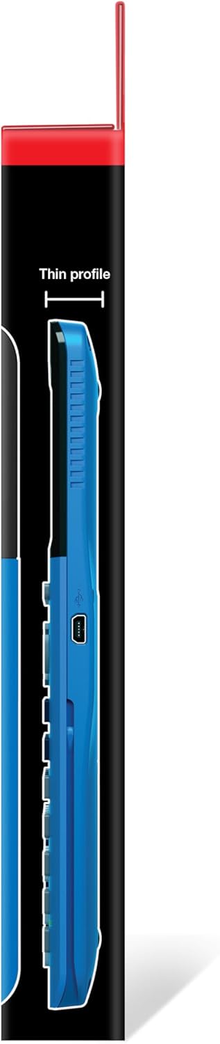 Texas Instruments TI-84 Plus CE Color Graphing Calculator - Bionic Blue, Compact & Powerful
