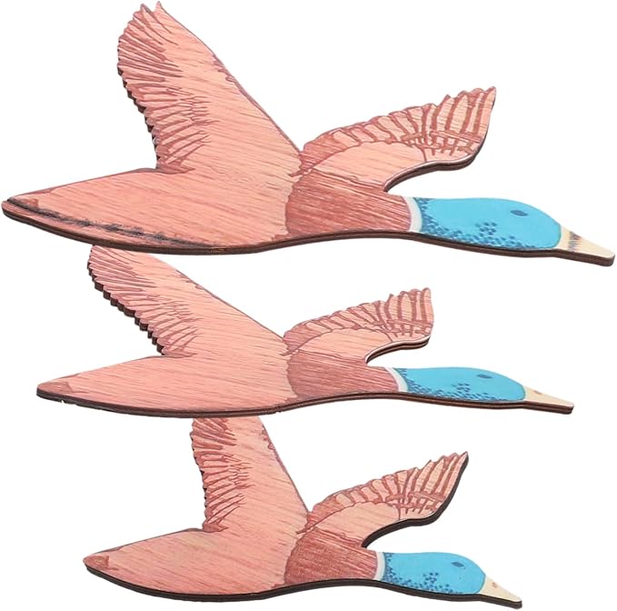 Alipis 3pcs Vintage Wood Wall Decor Rustic Wooden Wall Art for Living Room and Bedroom and Easy to Install Versatile Home Decoration Unique Bird Branch Design