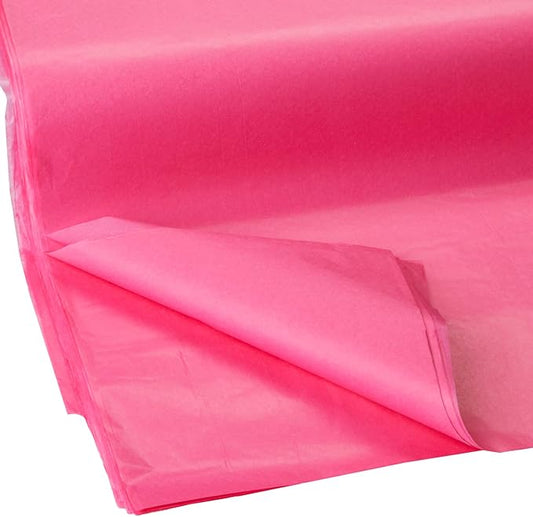 Jillson Roberts Bulk 20 x 30 Inches Recycled Tissue, Magenta, 480 Unfolded Sheets (BFT10)