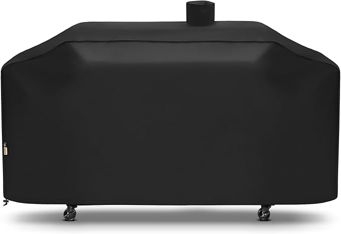 Arcedo Grill Cover Compatible with Pit Boss Memphis Ultimate and Smoke Hollow 4 in 1 Gas Charcoal Combo Grill, Heavy Duty Waterproof 75 Inch All Weather Protection Outdoor BBQ Cover