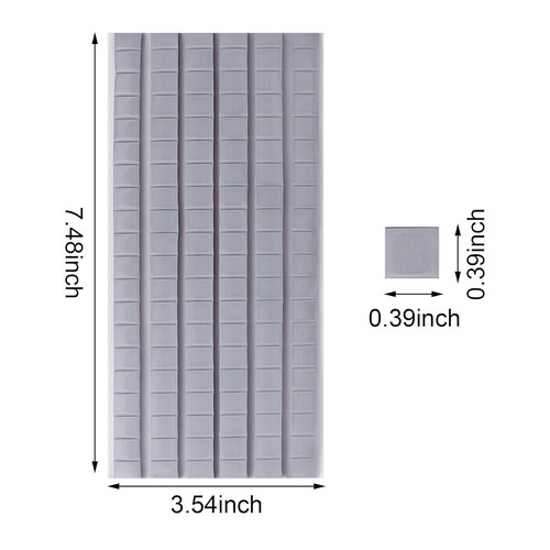 Feosky Adhesive Putty - Reusable & Removable Mounting Tack for Wall Art | Grey, Pack of 2