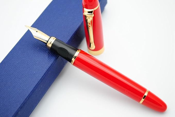 JINHAO X450 Fountain Pen M Nib (Chinese Red)