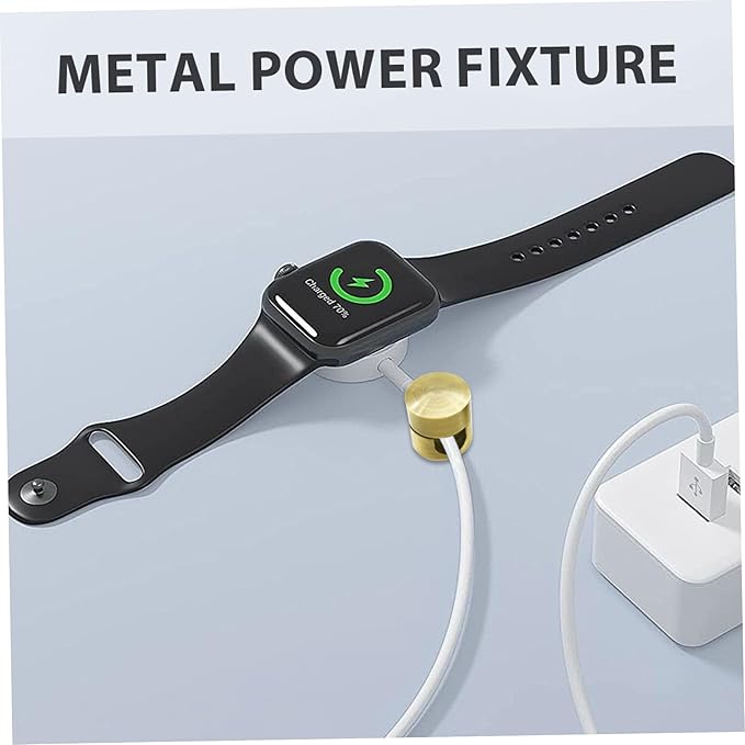 Cable Holder, 6PCS Cable Management Clips, Aluminum Cord Holder, for and Fixing Chandelier Wires, Gold