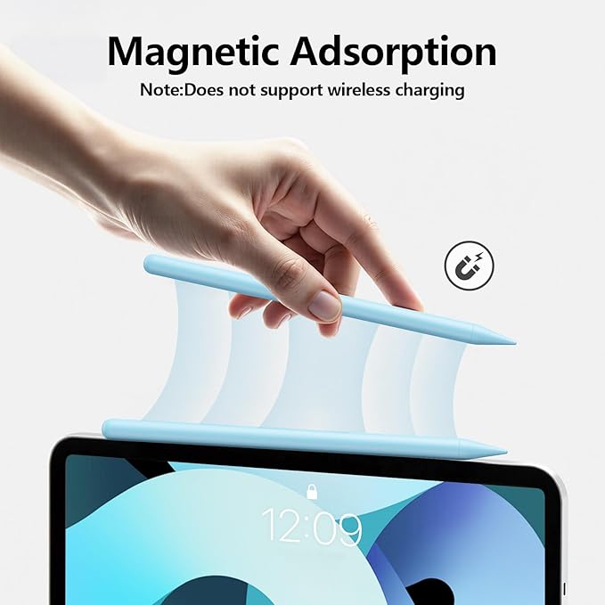 Stylus Pen for iPad with Palm Rejection, Active Pencil Compatible with (2018-2025) Apple iPad Pro (11"/12.9"/M4),iPad Air 3/4/5/M2/M3,iPad 6/7/8/9/10/11,iPad mini 5/6 Gen(Blue)