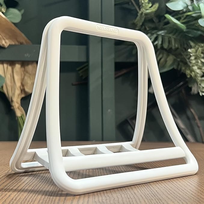 Nexstand K11 Vertical Laptop Stand for Desk,White Desktop Notebook Dock,Vertical Laptop Holder Space-Saving Organizer for All MacBook, Surface, Samsung, HP, Dell