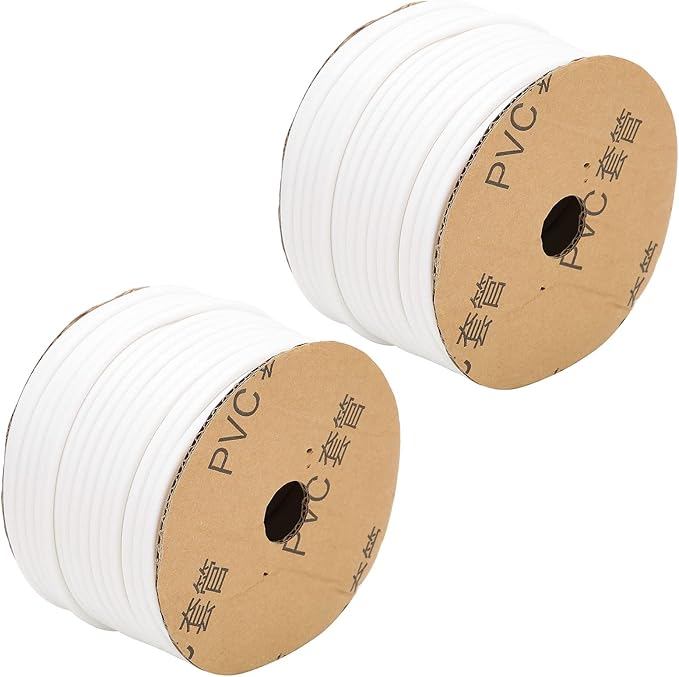 PVC Casing Wire Core Marking Protection Sheath Tube Durable Flexible Wear for Supvan Tube Printers 2Pcs (ZMY-1.5)