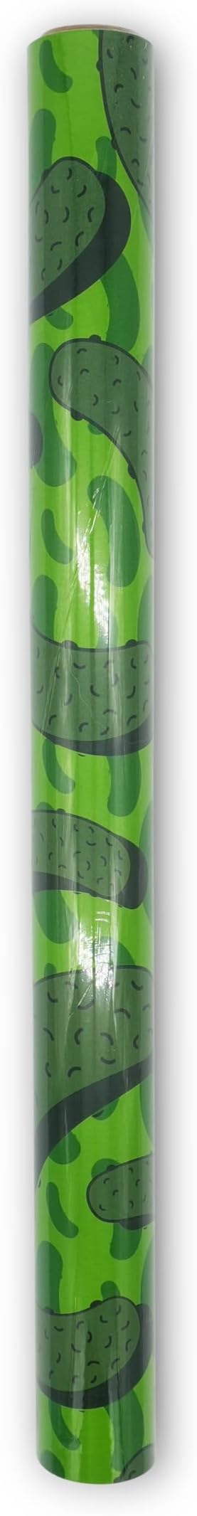 GOOFBALLS Hilarious Wrapping Paper Roll – Funny Gift Wrap for Birthdays, Holidays, White Elephant, Gag Gifts - Pickles