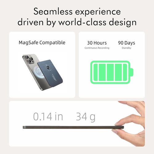 AI Language Translator Device - Portable Two-Way Real-Time Translation | Supports 138+ Languages