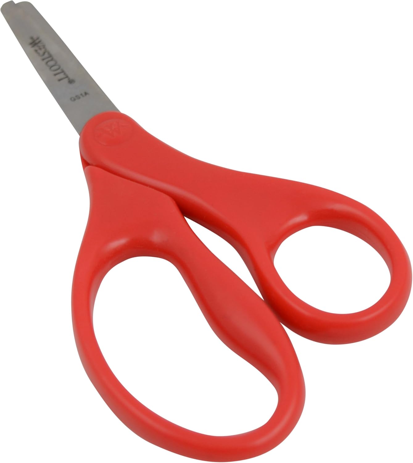 Westcott 5" Blunt-Tip Scissors for Kids - Durable School & Craft Scissors in Red or Blue