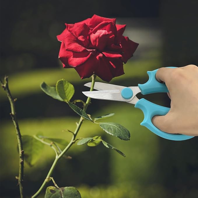 2 Pcs Premium Stainless Steel Flower Shears,DIY Floral Cutting Scissor for Garden Flower Arrangement,Floral Stems,Pruning Leaf