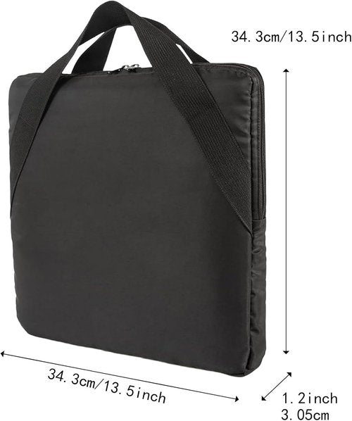 Colaxi Digital Bathroom Scale Carrying Bag - Zip Storage for Most Body Composition Monitors