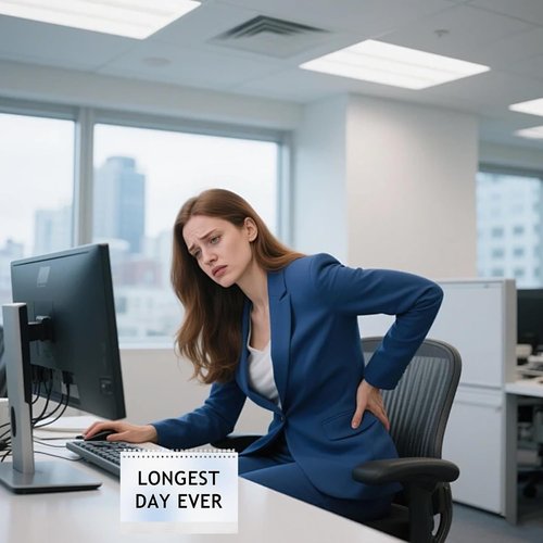 Funny Desk Signs by [Brand Name] - 30 Flip Messages for Office Decor | 5.5 x 8 Inches
