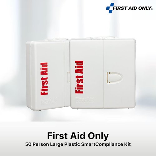 First Aid Only SmartCompliance 50-Person OSHA Compliant First Aid Kit - Large 245-Piece Cabinet