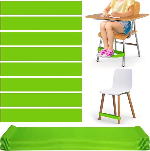 ROOKEA Fidget Chair Bands - 15 Pack ADHD Tools for Improved Focus & Reduced Restlessness | Sensory Home Essentials