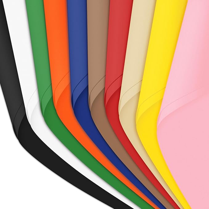 NEBURORA 120 Sheets Multicolor Tissue Wrapping Paper 10 Colors Tissue Paper Art Tissue Bulk for Birthday Holiday Presents Packaging Bouquet Wrapping Decoration