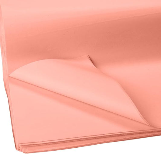 Jillson Roberts Title Bulk 480-Sheet Count 20"x30" Recycled Tissue Available in 30 Colors, Peach